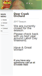 Mobile Screenshot of deercreekorchard.com